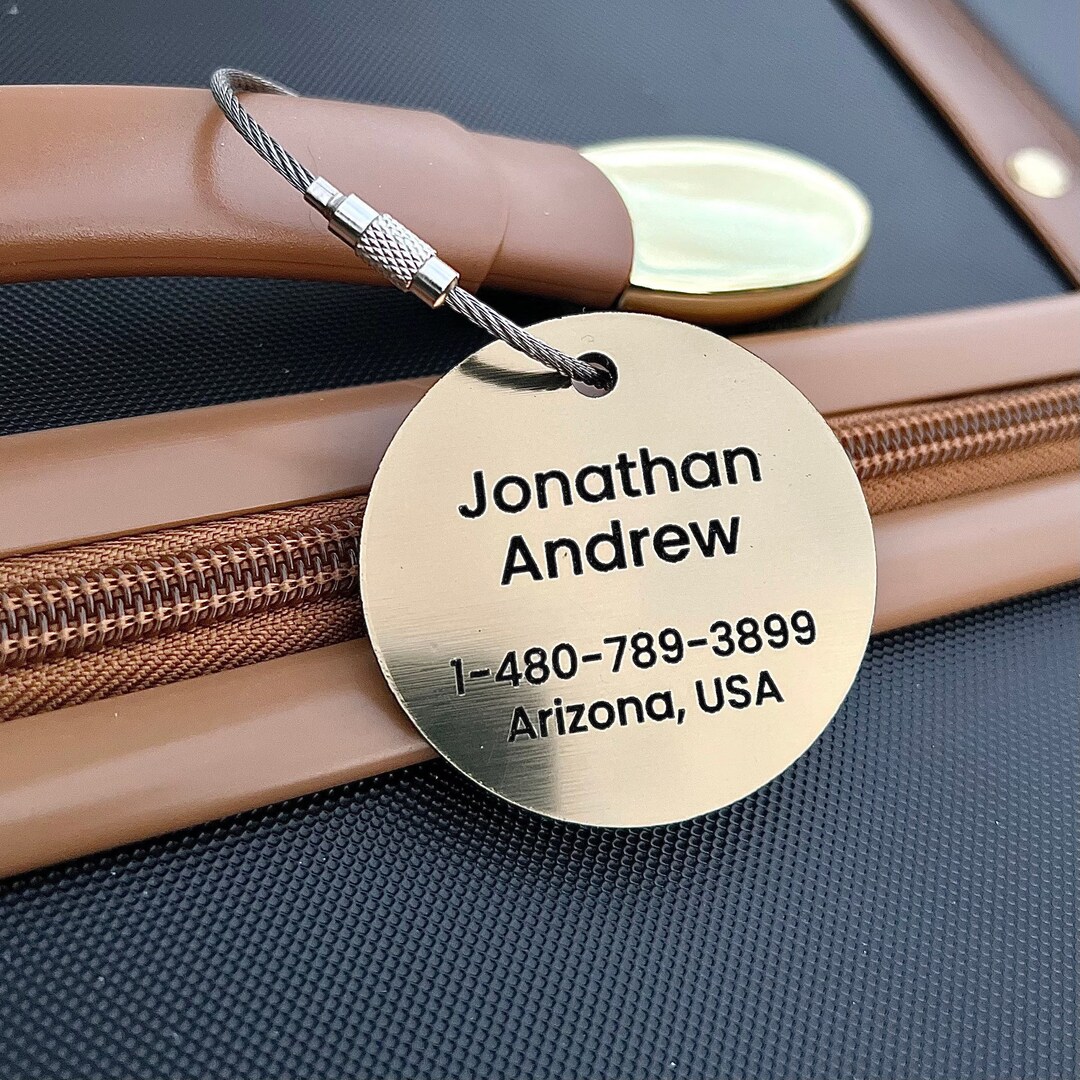 backpack travel tags You Are Loved" Illustrated Ministry It includes three Halfday paper ID cards in case you change your name YourBagTag: Personalized luggage, scuba and